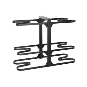 Pots and Pans Organizer Rack for Kitchen Storage (Type: Style A, Color: Black)